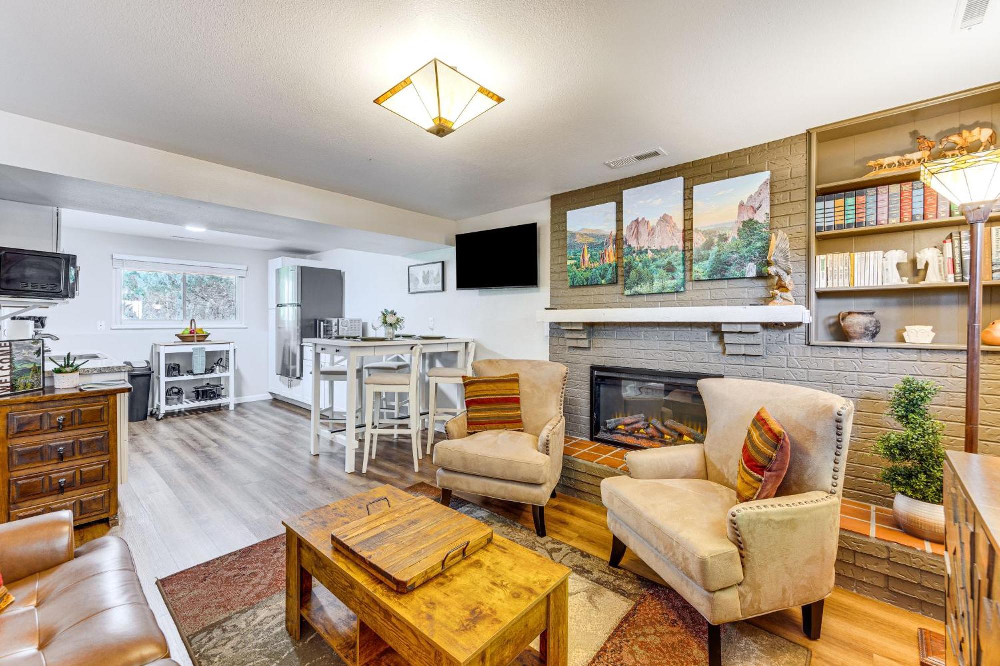 Hillside Place With Mountain Views About 8 Mi To Dtwn! Colorado Springs Exteriör bild